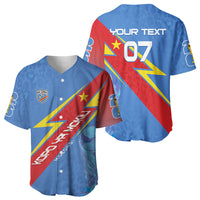 DR Congo 2026 Kopo ya Mokili Custom Baseball Jersey Leopards Making History