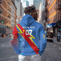 DR Congo 2026 Kopo ya Mokili Custom Hoodie Leopards Making History