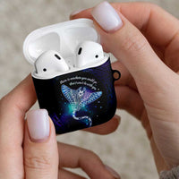 Polynesian Tala Manta Ray AirPods Case Nowhere You Could Go That I Won't Be With You - Wonder Print Shop