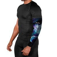 Polynesian Tala Manta Ray Arm Sleeves Nowhere You Could Go That I Won't Be With You - Wonder Print Shop