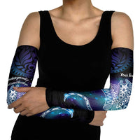 Polynesian Tala Manta Ray Arm Sleeves Nowhere You Could Go That I Won't Be With You - Wonder Print Shop