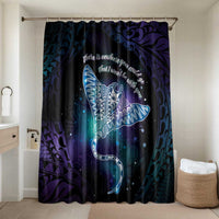 Polynesian Tala Manta Ray Bathroom Set Nowhere You Could Go That I Won't Be With You - Wonder Print Shop