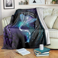 Polynesian Tala Manta Ray Blanket Nowhere You Could Go That I Won't Be With You - Wonder Print Shop