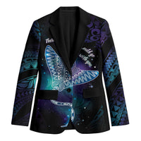 Polynesian Tala Manta Ray Blazer Nowhere You Could Go That I Won't Be With You - Wonder Print Shop