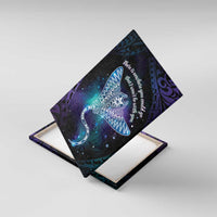 Polynesian Tala Manta Ray Canvas Wall Art Nowhere You Could Go That I Won't Be With You - Wonder Print Shop