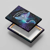 Polynesian Tala Manta Ray Canvas Wall Art Nowhere You Could Go That I Won't Be With You - Wonder Print Shop