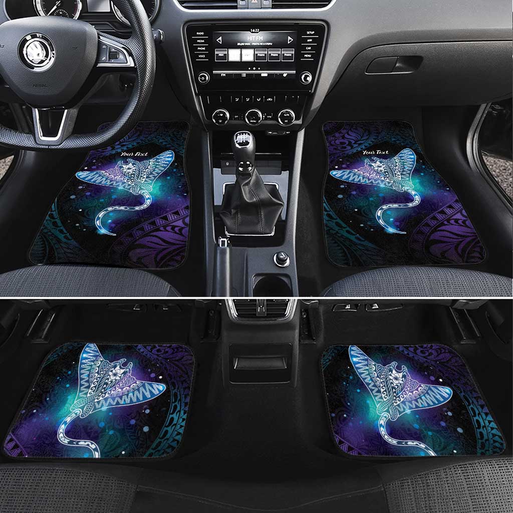 Polynesian Tala Manta Ray Car Mats Nowhere You Could Go That I Won't Be With You - Wonder Print Shop