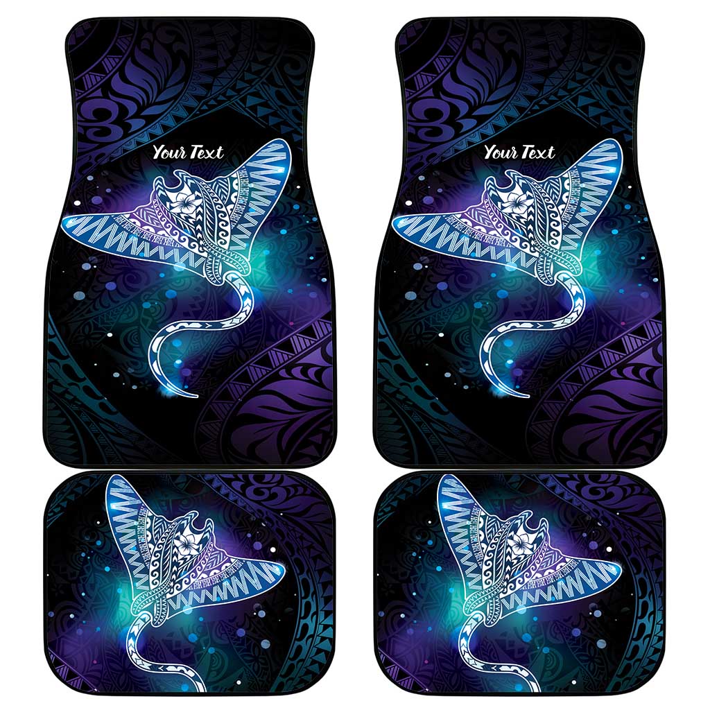 Polynesian Tala Manta Ray Car Mats Nowhere You Could Go That I Won't Be With You - Wonder Print Shop