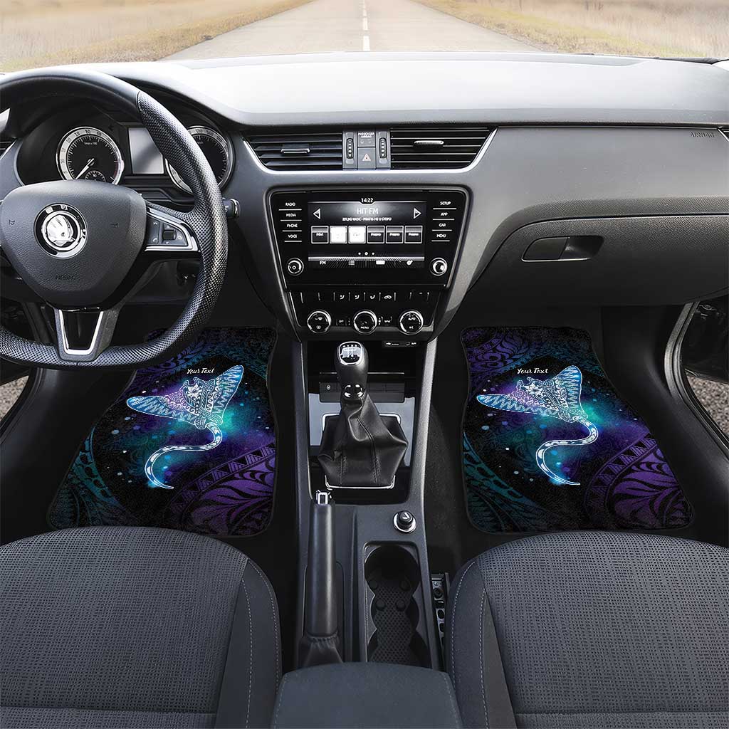Polynesian Tala Manta Ray Car Mats Nowhere You Could Go That I Won't Be With You - Wonder Print Shop