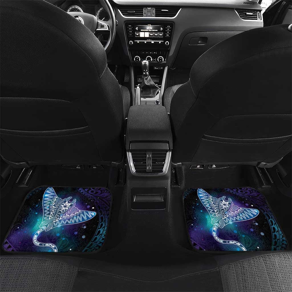 Polynesian Tala Manta Ray Car Mats Nowhere You Could Go That I Won't Be With You - Wonder Print Shop
