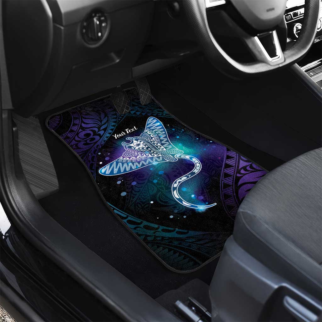 Polynesian Tala Manta Ray Car Mats Nowhere You Could Go That I Won't Be With You - Wonder Print Shop