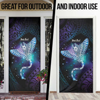 Polynesian Tala Manta Ray Door Cover Nowhere You Could Go That I Won't Be With You - Wonder Print Shop