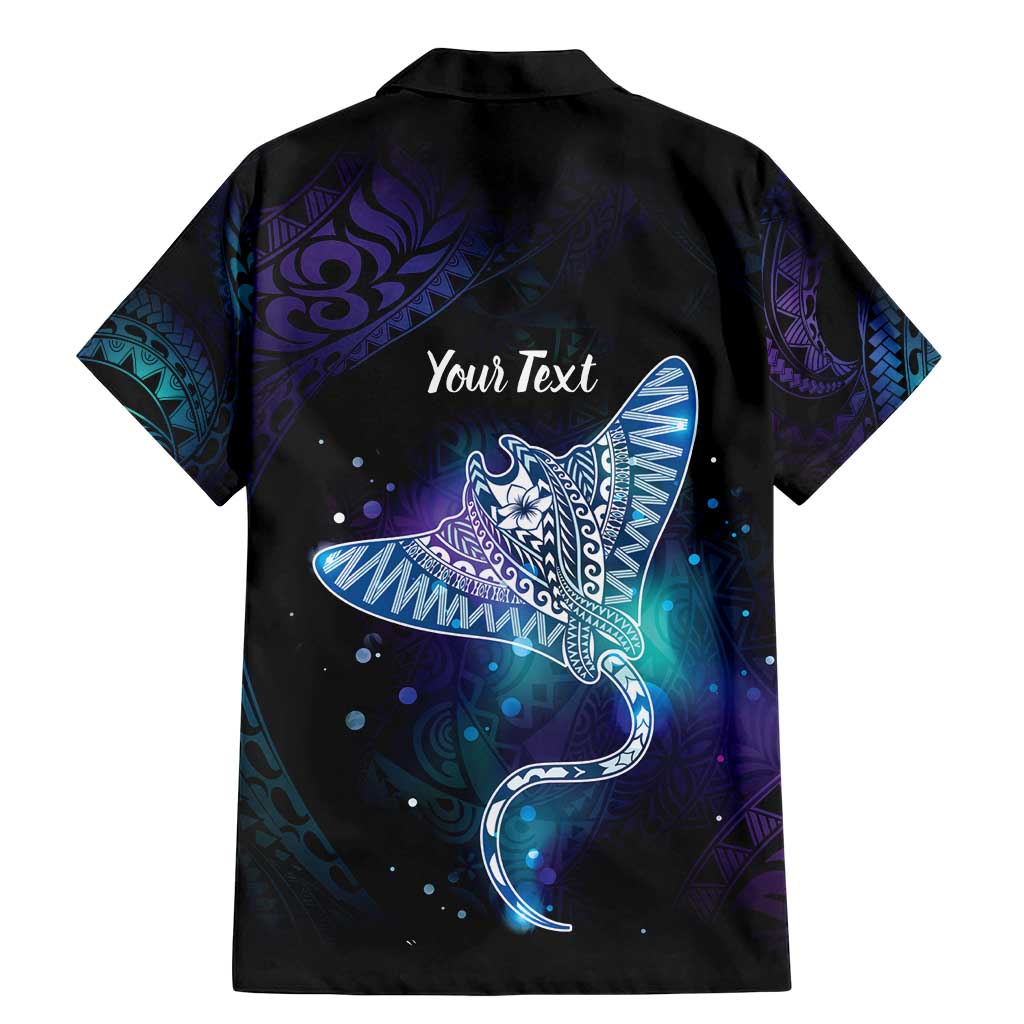 Polynesian Tala Manta Ray Family Matching Mermaid Dress and Hawaiian Shirt Nowhere You Could Go That I Won't Be With You - Wonder Print Shop