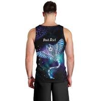 Polynesian Tala Manta Ray Men Tank Top Nowhere You Could Go That I Won't Be With You - Wonder Print Shop