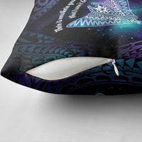 Polynesian Tala Manta Ray Pillow Cover Nowhere You Could Go That I Won't Be With You - Wonder Print Shop