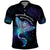 Polynesian Tala Manta Ray Polo Shirt Nowhere You Could Go That I Won't Be With You - Wonder Print Shop