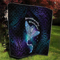 Polynesian Tala Manta Ray Quilt Nowhere You Could Go That I Won't Be With You - Wonder Print Shop