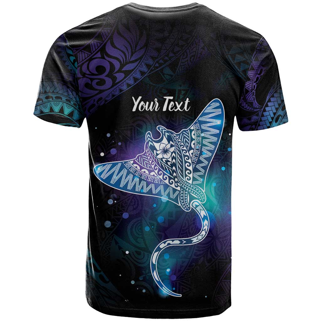Polynesian Tala Manta Ray T Shirt Nowhere You Could Go That I Won't Be With You - Wonder Print Shop