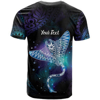 Polynesian Tala Manta Ray T Shirt Nowhere You Could Go That I Won't Be With You - Wonder Print Shop