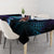Polynesian Tala Manta Ray Tablecloth Nowhere You Could Go That I Won't Be With You - Wonder Print Shop