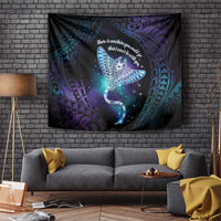 Polynesian Tala Manta Ray Tapestry Nowhere You Could Go That I Won't Be With You - Wonder Print Shop