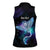 Polynesian Tala Manta Ray Women Sleeveless Polo Shirt Nowhere You Could Go That I Won't Be With You - Wonder Print Shop