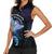 Polynesian Tala Manta Ray Women Sleeveless Polo Shirt Nowhere You Could Go That I Won't Be With You - Wonder Print Shop