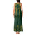 Personalised South African Heritage Day Tank Maxi Dress Kente Ethnic Patterns Mix Springboks - Wonder Print Shop