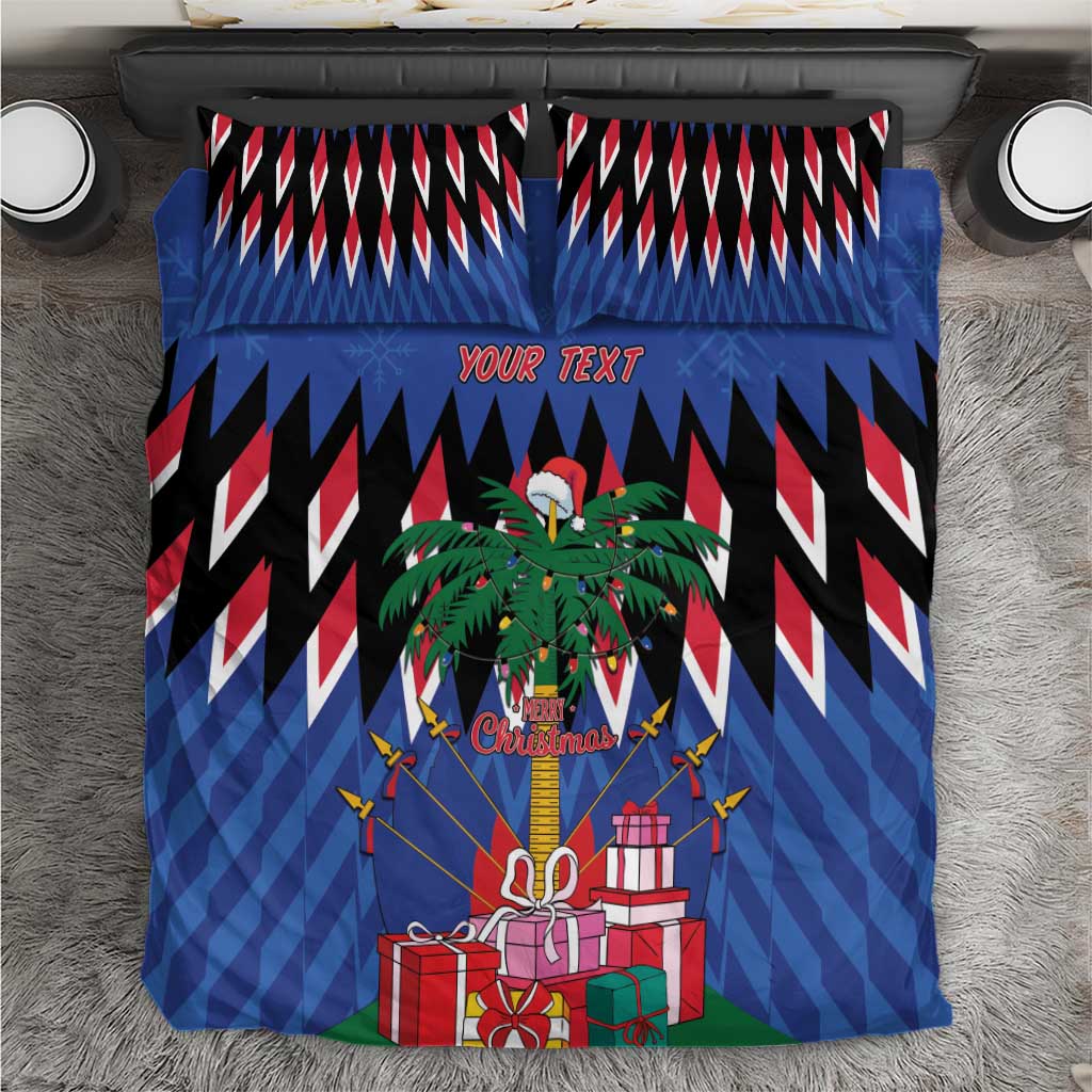 Personalized Haiti Bedding Set Christmas Festive Vibes LT7 - Wonder Print Shop