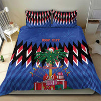 Personalized Haiti Bedding Set Christmas Festive Vibes LT7 - Wonder Print Shop