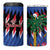 Personalized Haiti 4 in 1 Can Cooler Tumbler Christmas Festive Vibes LT7 - Wonder Print Shop