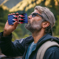 Personalized Haiti 4 in 1 Can Cooler Tumbler Christmas Festive Vibes LT7 - Wonder Print Shop