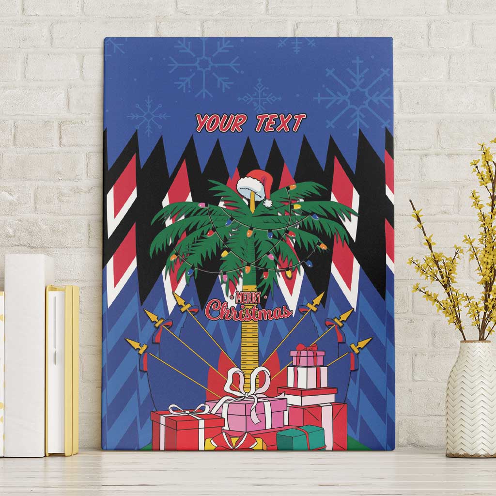 Personalized Haiti Canvas Wall Art Christmas Festive Vibes LT7 - Wonder Print Shop