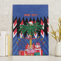 Personalized Haiti Canvas Wall Art Christmas Festive Vibes LT7 - Wonder Print Shop
