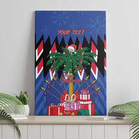 Personalized Haiti Canvas Wall Art Christmas Festive Vibes LT7 - Wonder Print Shop
