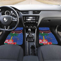Personalized Haiti Car Mats Christmas Festive Vibes LT7 - Wonder Print Shop