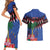 Personalized Haiti Couples Matching Short Sleeve Bodycon Dress and Hawaiian Shirt Christmas Festive Vibes LT7 - Wonder Print Shop