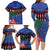 Personalized Haiti Family Matching Long Sleeve Bodycon Dress and Hawaiian Shirt Christmas Festive Vibes LT7 - Wonder Print Shop