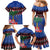 Personalized Haiti Family Matching Mermaid Dress and Hawaiian Shirt Christmas Festive Vibes LT7 - Wonder Print Shop