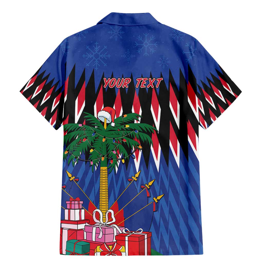 Personalized Haiti Family Matching Mermaid Dress and Hawaiian Shirt Christmas Festive Vibes LT7 - Wonder Print Shop