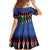 Personalized Haiti Family Matching Off Shoulder Maxi Dress and Hawaiian Shirt Christmas Festive Vibes LT7 - Wonder Print Shop