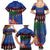 Personalized Haiti Family Matching Summer Maxi Dress and Hawaiian Shirt Christmas Festive Vibes - Wonder Print Shop