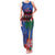 Personalized Haiti Family Matching Tank Maxi Dress and Hawaiian Shirt Christmas Festive Vibes - Wonder Print Shop