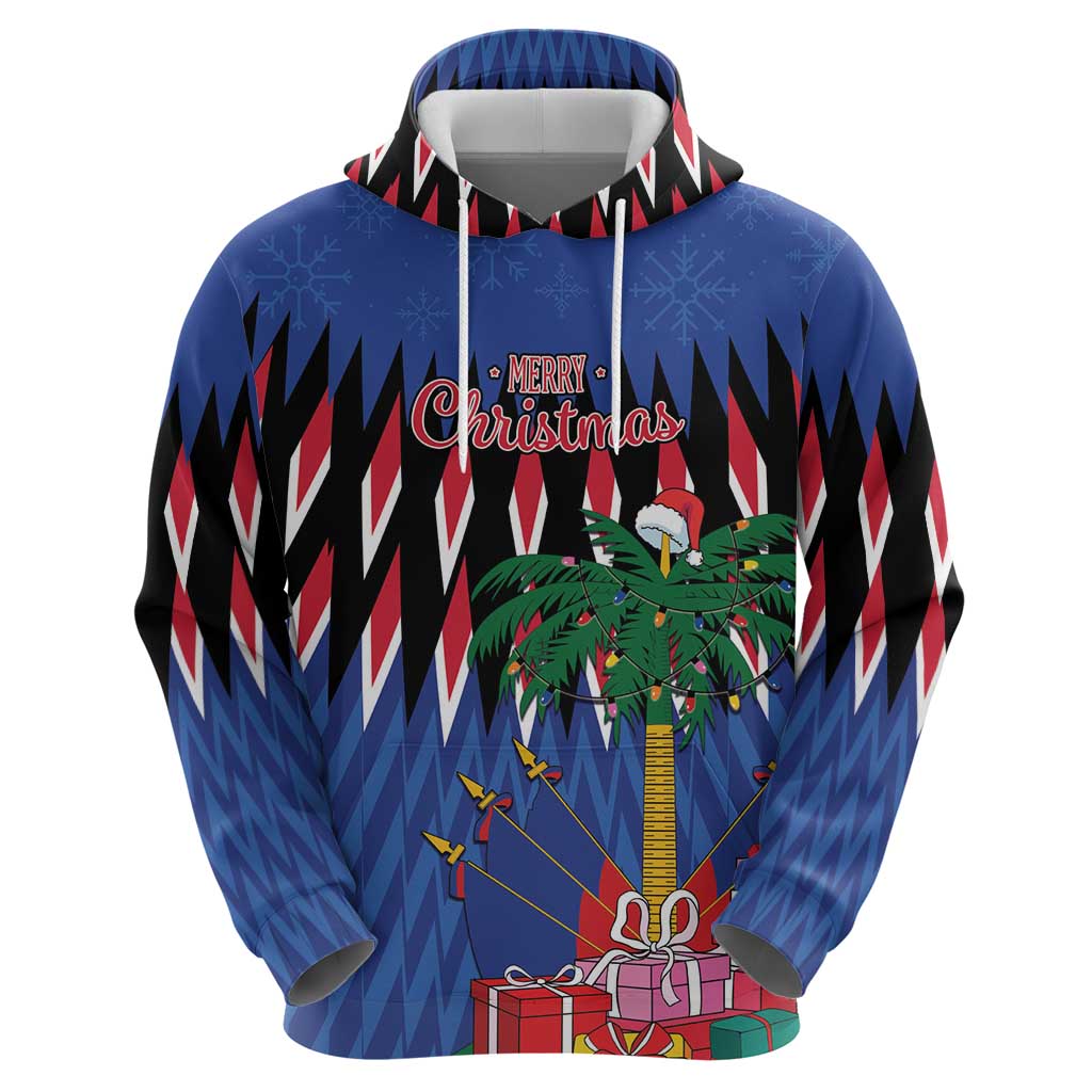 Personalized Haiti Hoodie Christmas Festive Vibes - Wonder Print Shop