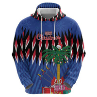 Personalized Haiti Hoodie Christmas Festive Vibes - Wonder Print Shop