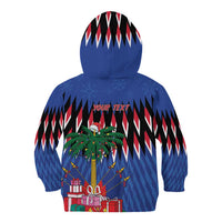 Personalized Haiti Kid Hoodie Christmas Festive Vibes - Wonder Print Shop