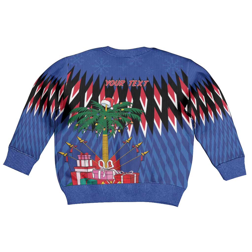 Personalized Haiti Kid Ugly Christmas Sweater Christmas Festive Vibes - Wonder Print Shop