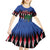 Personalized Haiti Kid Short Sleeve Dress Christmas Festive Vibes - Wonder Print Shop