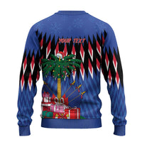 Personalized Haiti Ugly Christmas Sweater Christmas Festive Vibes - Wonder Print Shop