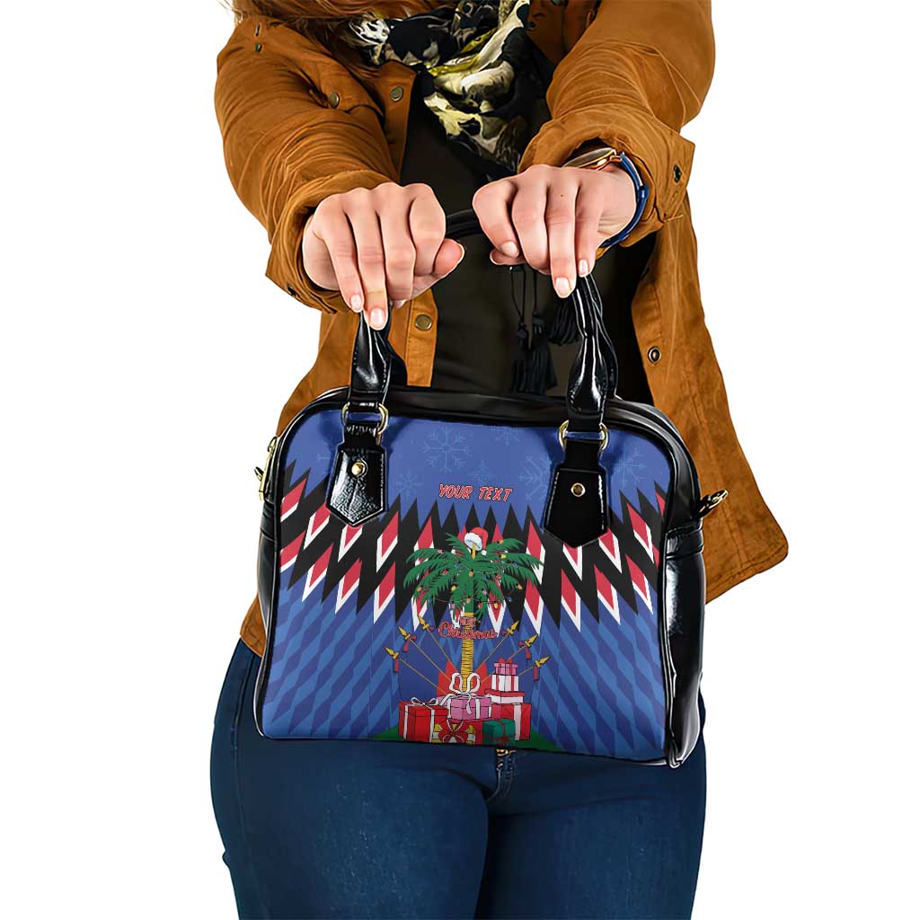 Personalized Haiti Shoulder Handbag Christmas Festive Vibes